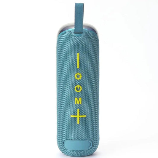 Haut-parleur Bluetooth portable T&G TG-384 Mini, compatible TF / U-disk / Lumière RGB (Cyan)