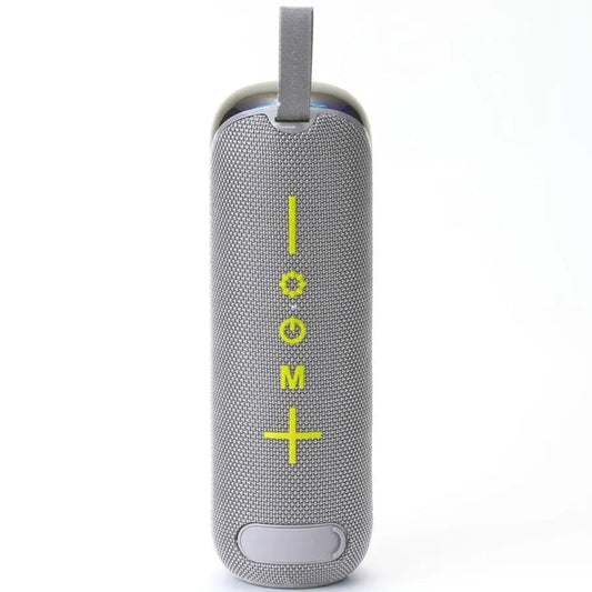 Mini haut-parleur Bluetooth portable T&G TG-384, compatible carte TF / clé USB / lumière RVB (gris)