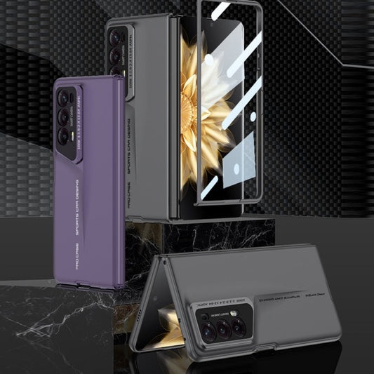 Pour la coque de téléphone intégrée Blade ultra-fine à couverture complète GKK Honor Magic V2 (violette)