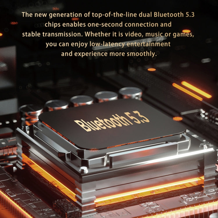 D MOOSTER D55 OWS Ear-Mounted ENC Bluetooth Earphones(Black)