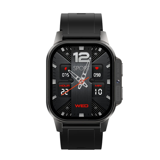 LEMFO DM62 Montre Intelligente avec Écran Carré AMOLED de 2,13 pouces Android 8.1, Spécifications : 2 Go+16 Go (Noir)