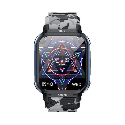 LEMFO LT08 1.85 inch TFT Screen Smart Watch Supports Bluetooth Calls(Blue Black)