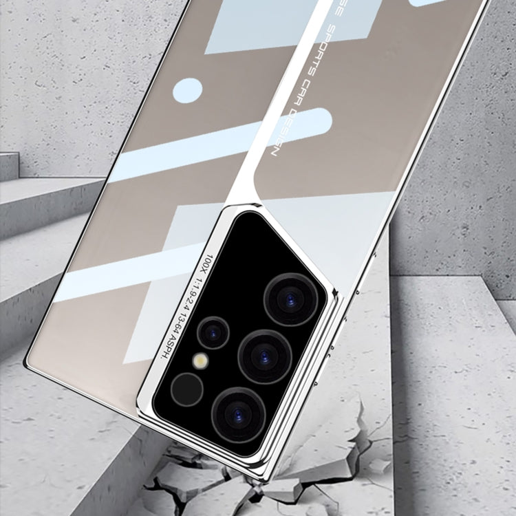 For Samsung Galaxy S24 Ultra 5G GKK Blade Phantom Electroplating Phone Case(Black)