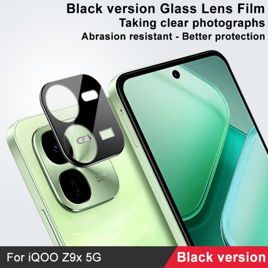 For vivo iQOO Z9X 5G IMAK Rear Camera Lens Glass Film Black Version