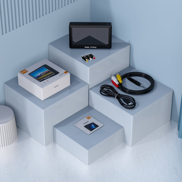 Ezcap 180 VHSDigi 4.3 inch Screen Video Capture Recording Box(Black)