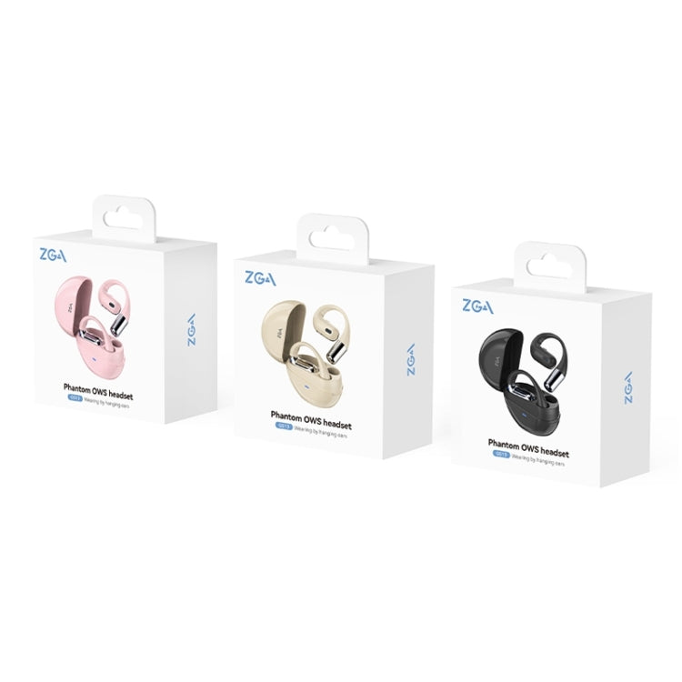 ZGA GS13 Phantom Open Wireless Bluetooth Earphone(Beige)