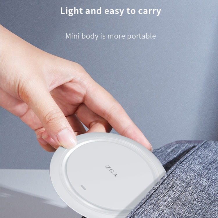 ZGA WX01S 15W Desktop Wireless Charger(White)