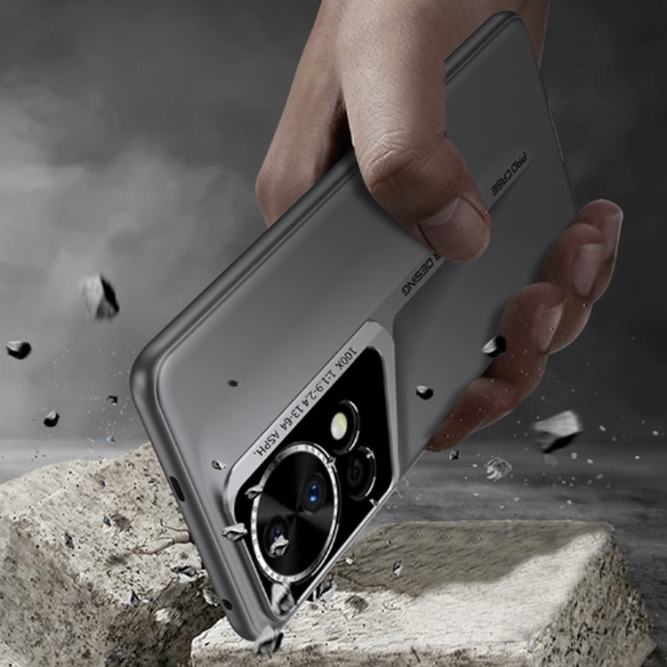 For Huawei Nova 12 Pro / 12 Ultra GKK Blade Ultra-thin Full Coverage Phone Case(Grey)