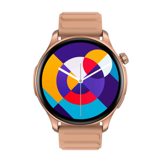 Zeblaze Btalk 3 Pro 1.43 inch BT5.2 Fitness Wellness Smart Watch, Support Bluetooth Call / Sleep / Blood Oxygen / Heart Rate / Blood Pressure Health Monitor(Gold)