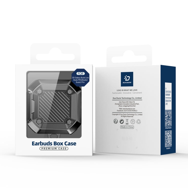 For Samsung Galaxy Buds Live/Buds 2/Buds Pro DUX DUCIS SECG Series Earphone Protective Case(Pink)