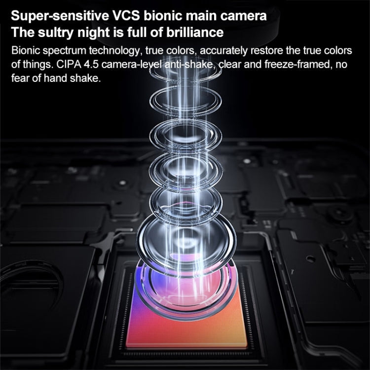 vivo X Fold3, 16 Go+1 To, reconnaissance faciale / identification par empreinte digitale, Android 14 OriginOS 4 Snapdragon 8 Gen 2 Octa Core 3,25 GHz 8,03 pouces + 6,53 pouces, OTG, NFC, réseau : 5G (Noir)