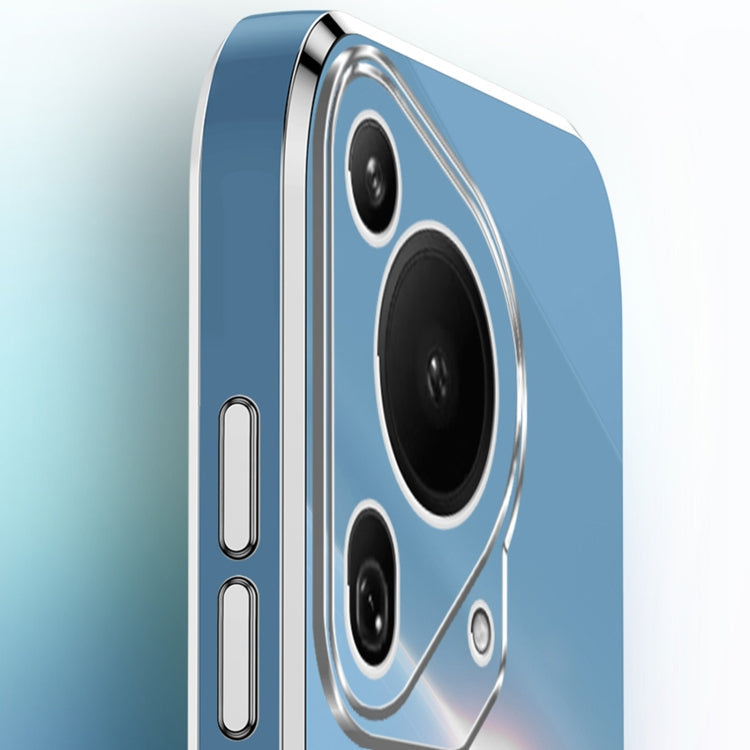 For Huawei Pura 70 Ultra XINLI Straight 6D Plating Gold Edge TPU Phone Case(Hawthorn Red)