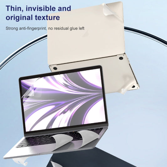 For MacBook Pro 14.2 inch 2021 ZGA 5 in 1 Laptop All-round Protective Film(Silver)