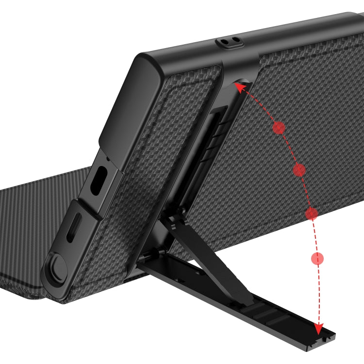 For Samsung Galaxy S24 Ultra 5G GKK Triumph Ultra-Thin Flip Leather Case without Pen(Black)