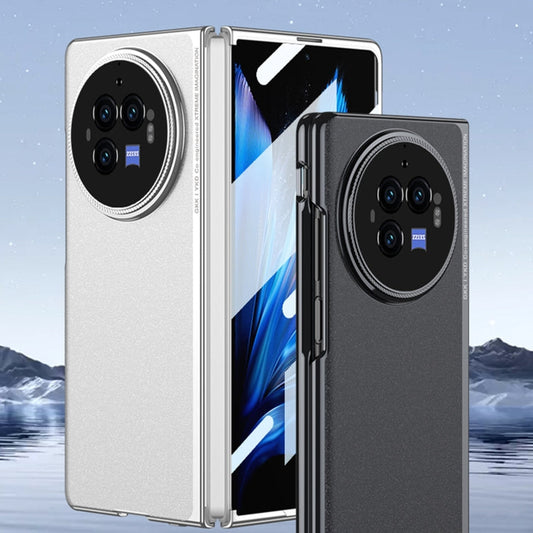 For vivo X Fold3 Pro GKK Integrated Unbounded Frosted AG All-inclusive Shockproof Phone Case(White)