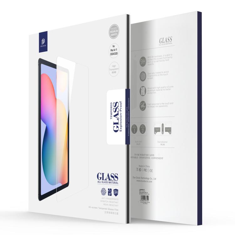 For iPad Air 11 2024 / 2025 / 2026 5pcs DUX DUCIS 0.33mm 9H HD Full Screen Tempered Glass Film