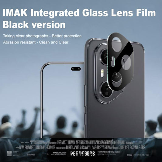 For Honor 400 Pro Global 160.8mm imak High Definition Integrated Glass Lens Film Black Version