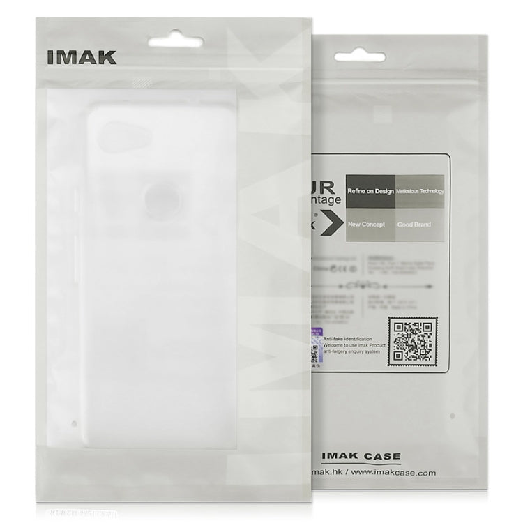 For Honor X6b imak UX-5 Series Super Slim Transparent Shockproof TPU Protective Case(Transparent)