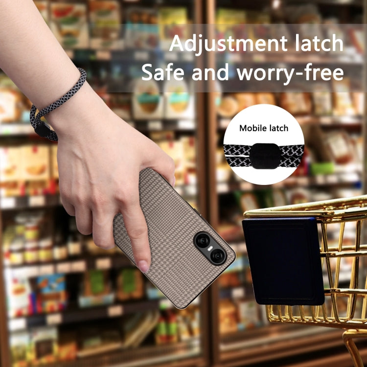 For Sony Xperia 10 VI ViLi TH Series Shockproof Phone Case(Grey)