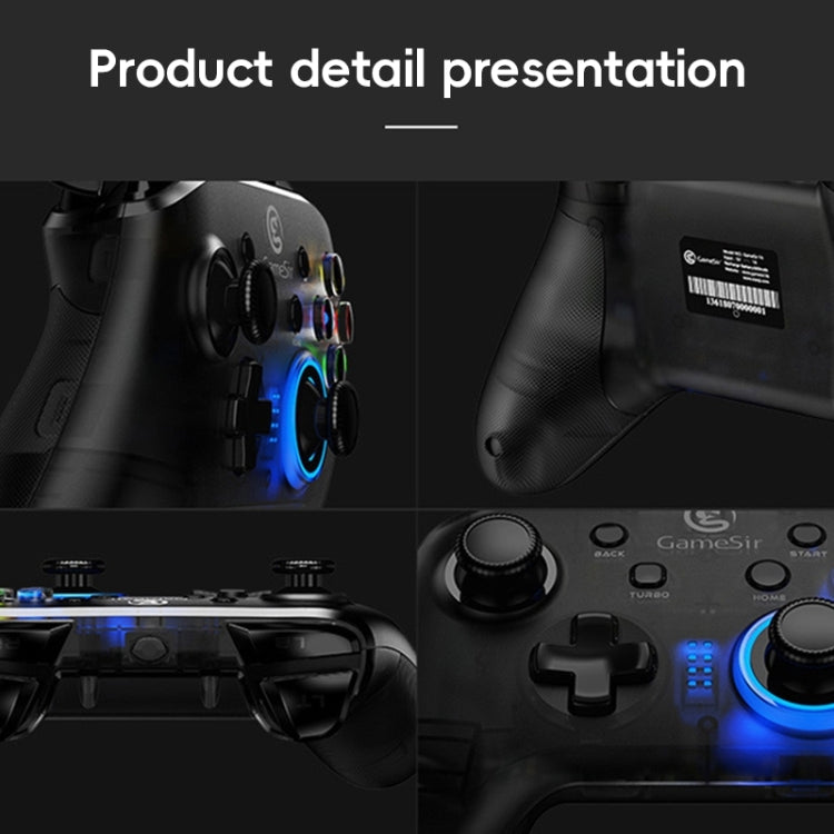 GameSir T4w Wired Gamepad Game Controller for PC / Switch / PS3 / Android(Black)
