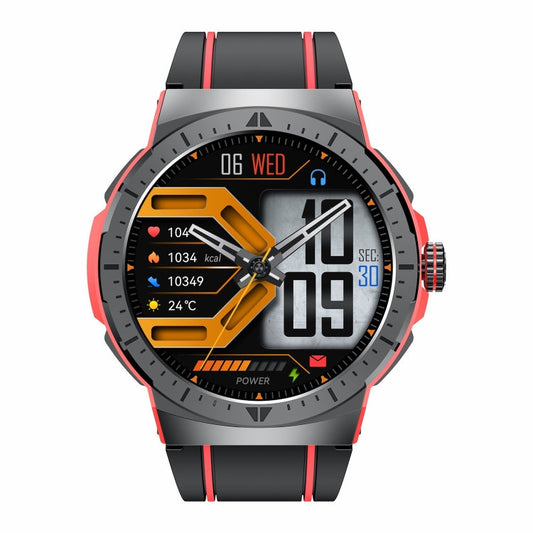 LEMFO HK52 1.43 inch BT5.3 IP68 Sport Smart Watch, Support Bluetooth Call / Message Notification / Heart Rate / Blood Pressure Health Monitor(Red)