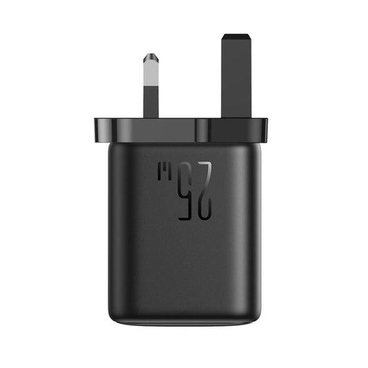 JOYROOM JR-TCF23 25W USB-C / Type-C Port Fast Charger Kit with Type-C to Type-C Cable, Plug:UK Plug(Black)