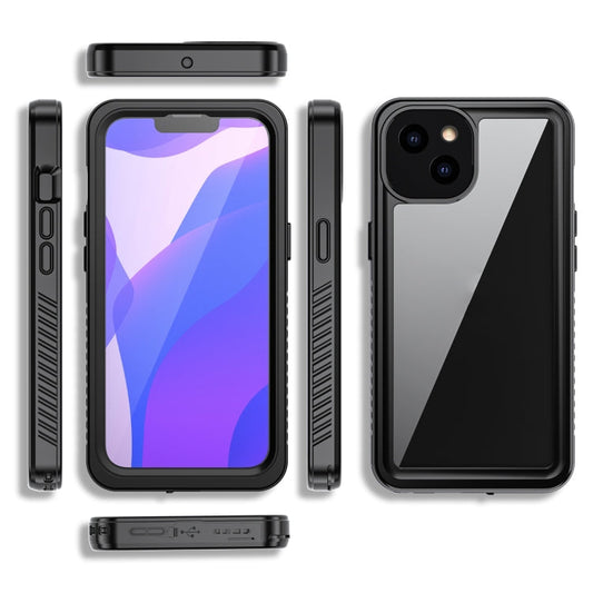 Pour iPhone 13 RedPepper Coque de protection antichoc IP68 étanche PC + TPU (Noir)