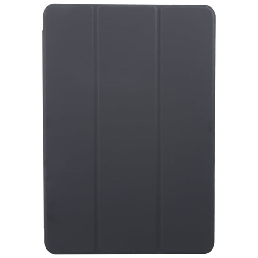 For Huawei MatePad 11.5 S GEBEI 3-folding Holder Shockproof Flip Leather Tablet Case(Black)