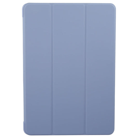 For Huawei MatePad 11.5 S GEBEI 3-folding Holder Shockproof Flip Leather Tablet Case(Purple)