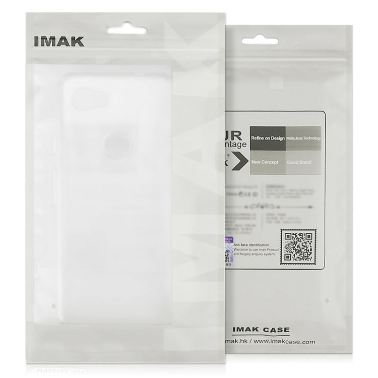 For Samsung Galaxy S24 FE 5G imak UX-5 Series Super Slim Transparent Shockproof TPU Protective Case(Transparent)