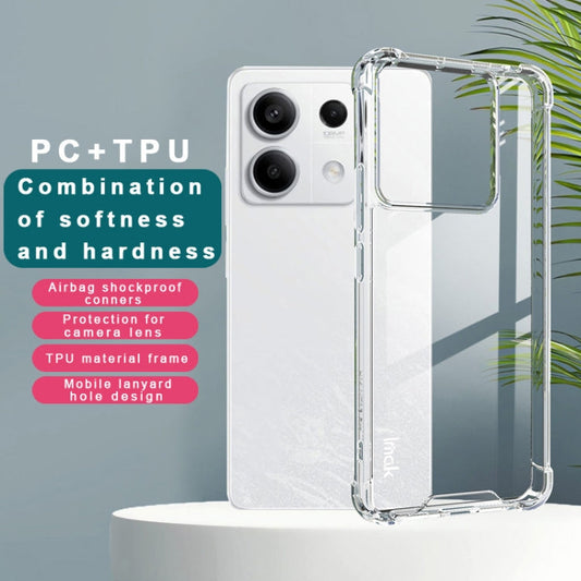 For Xiaomi POCO X6 5G IMAK Space Shield PC + TPU Airbag Shockproof Phone Case(Transparent)
