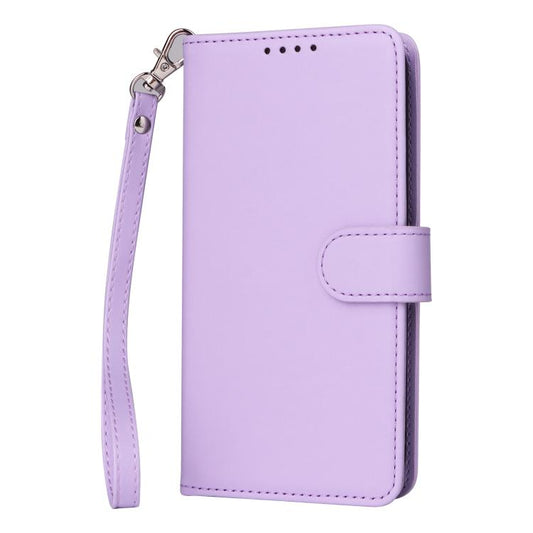 For Xiaomi 14T Pro BETOPNICE BN-005 2 in 1 Detachable Imitate Genuine Leather Phone Case(Light Purple)