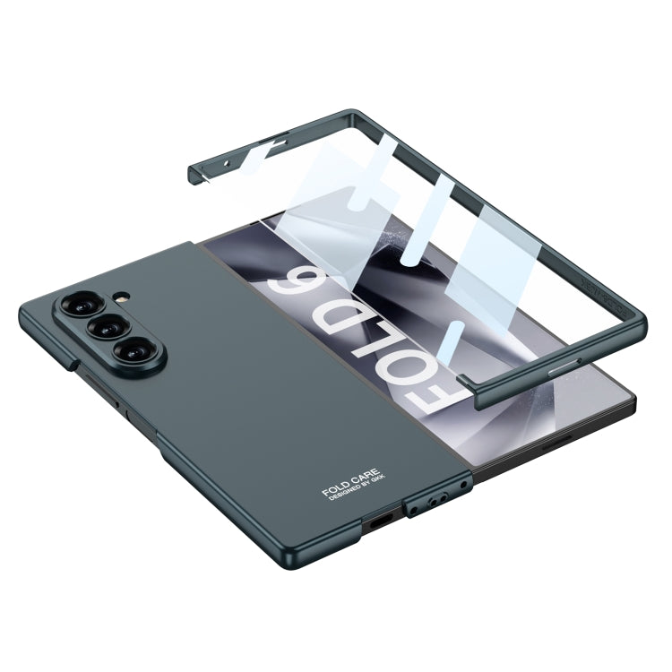 For Samsung Galaxy Z Fold6 GKK Integrated Unbounded Ultra-thin All-inclusive Phone Case(Silver)