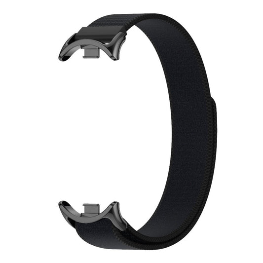 For Xiaomi Smart Band10 / 9 / 8 MIJOBS Nylon Watch Band Wristband(Black)