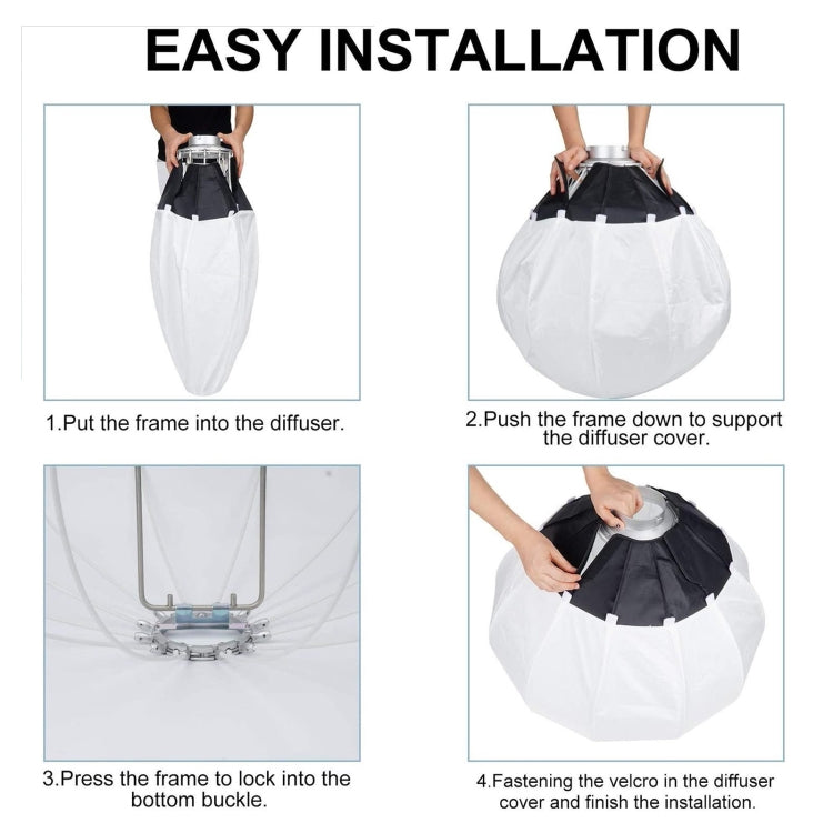 Godox Folding Lantern Softbox Bowens Mount Softbox, Model:CS-65D