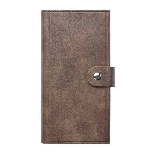 For iPhone 16 Plus ViLi GVS Series MagSafe Magnetic RFID Leather Phone Case(Coffee)