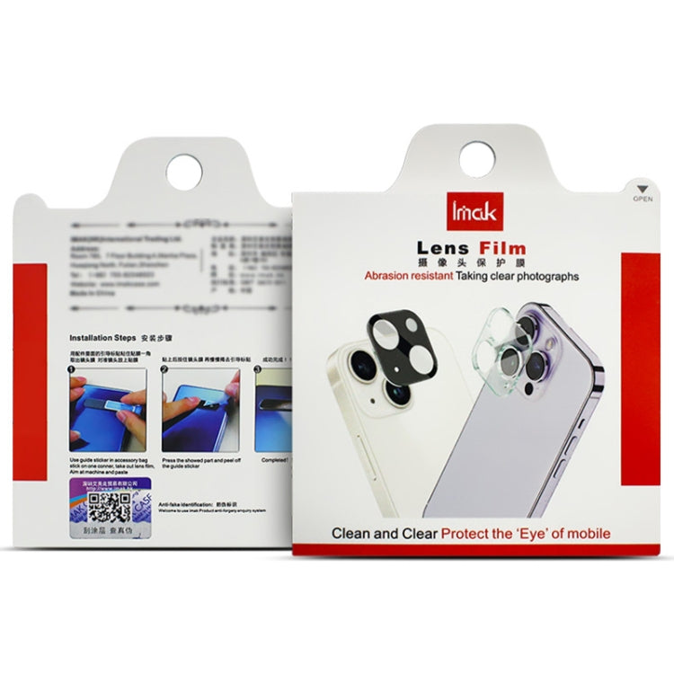 For Motorola Edge 50 Fusion imak High Definition Integrated Glass Lens Film Black Version