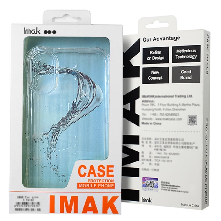 For OnePlus 12 5G IMAK Space Shield PC + TPU Airbag Shockproof Phone Case(Transparent)
