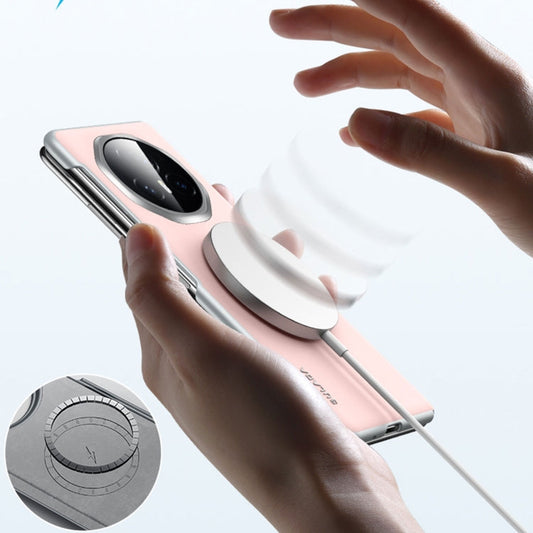 Pour Honor Magic Vs3 Étui de Téléphone Antichoc en Cuir Liquide Doux au Toucher SULADA (Rose)
