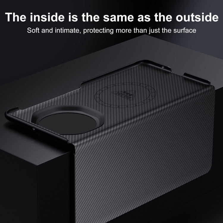 For Honor Magic Vs3 SULADA Kevlar 600D Texture Smart Window Leather Phone Case(Purple)