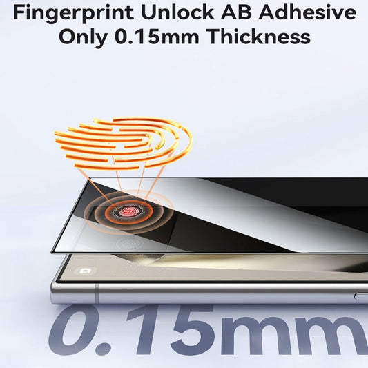 For Samsung Galaxy S24 Ultra 5G JOYROOM 2.5D Full Screen Privacy Tempered Glass Screen Protector