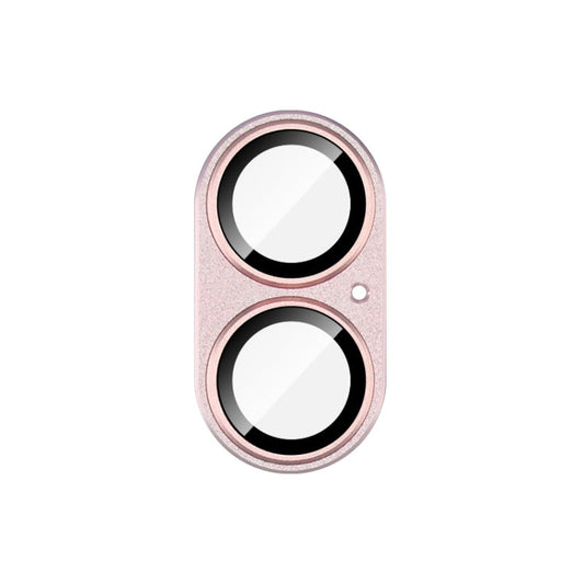 Pour iPhone 16 / 16 Plus Film protecteur d'appareil photo Premium IMAK Metal Armor (Rose)