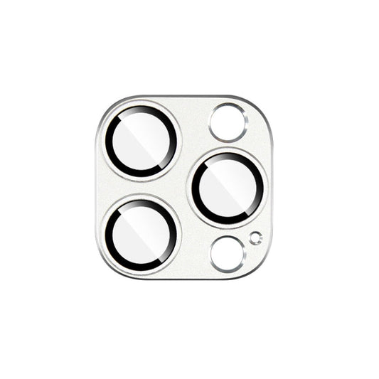 For iPhone 16 Pro / 16 Pro Max IMAK Metal Armor Premium Camera Protector Film(Silver)