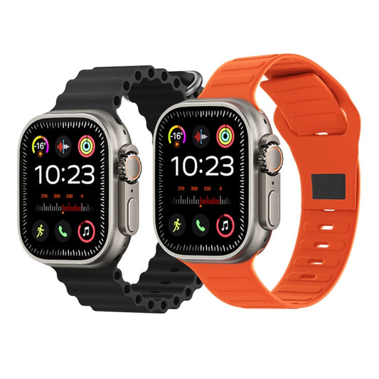 WK WH-02 Traveler 2.01 inch Smart Watch Supports Blood Oxygen Monitoring(Orange)