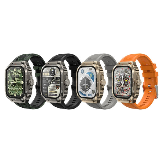 WK WH-03 2.01 inch Smart Watch Supports Bluetooth Calls(Camouflag)
