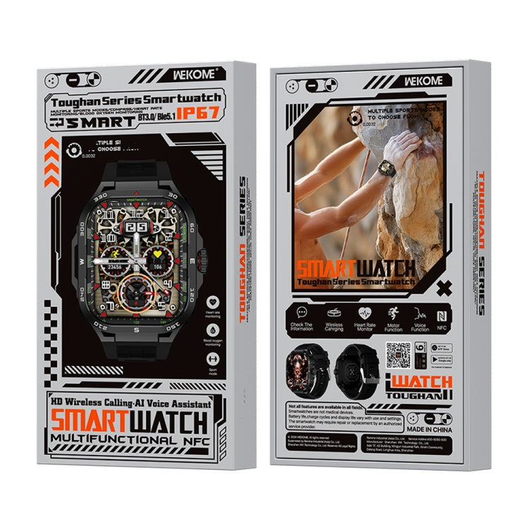 WK WH-03 2.01 inch Smart Watch Supports Bluetooth Calls(Black)