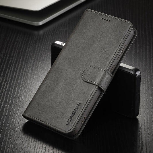 For Samsung Galaxy A16 5G LC.IMEEKE Calf Texture Leather Phone Case(Grey)