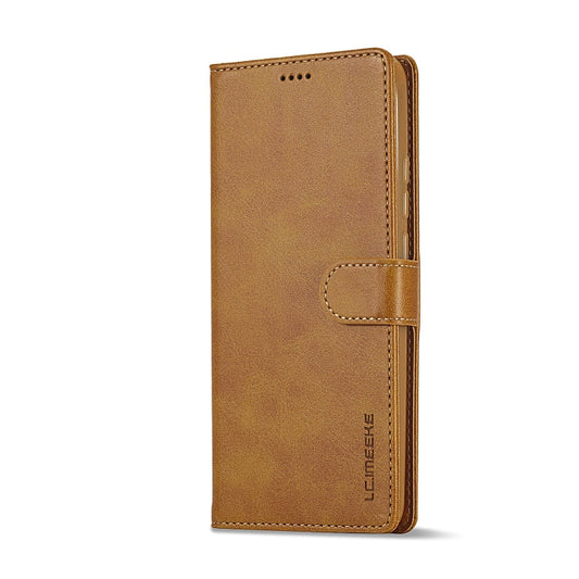 For Xiaomi 14T Pro LC.IMEEKE Calf Texture Leather Phone Case(Brown)