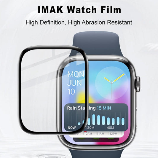 For Apple Watch Series 10 / 11 42mm IMAK Plexiglass HD Watch Protective Film