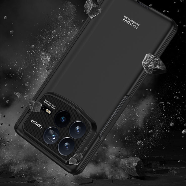For Xiaomi Mix Fold 4 GKK Integrated Magnetic Folding Hinge All-inclusive Phone Case(Black)